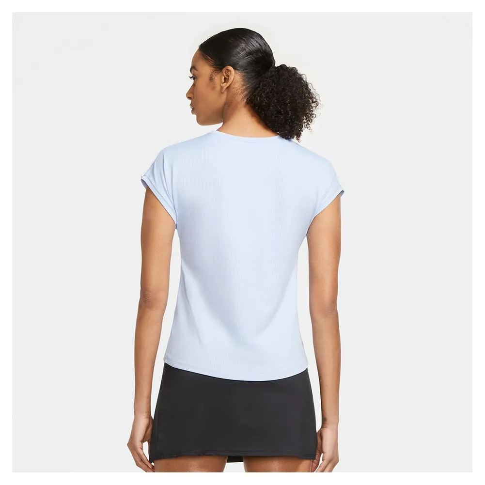 Women`s Court Dri-FIT Victory Short-Sleeve Tennis Top Plus Size