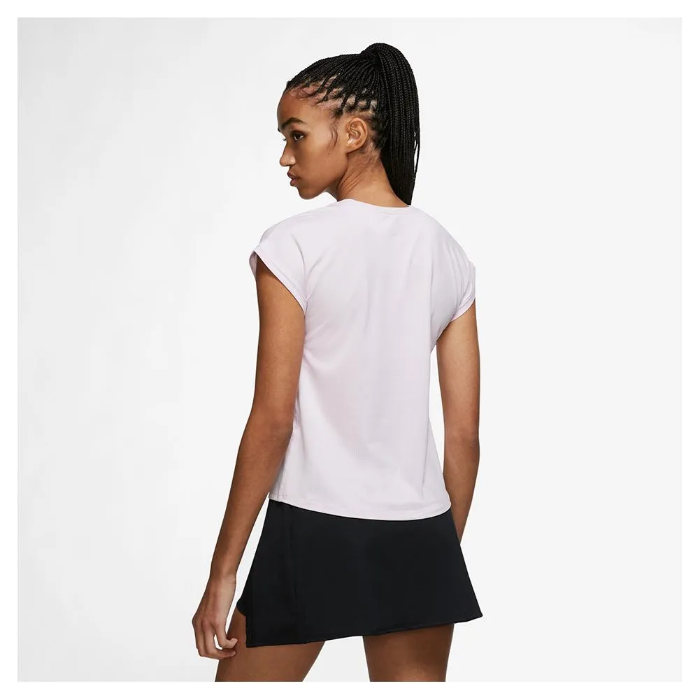 Women`s Court Dri-FIT Victory Short-Sleeve Tennis Top Plus Size