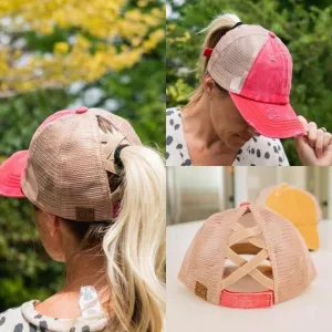 Women's NEW Ponytail CC caps