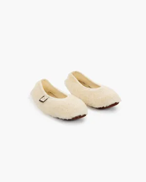 Wool ballerina slippers - Adult