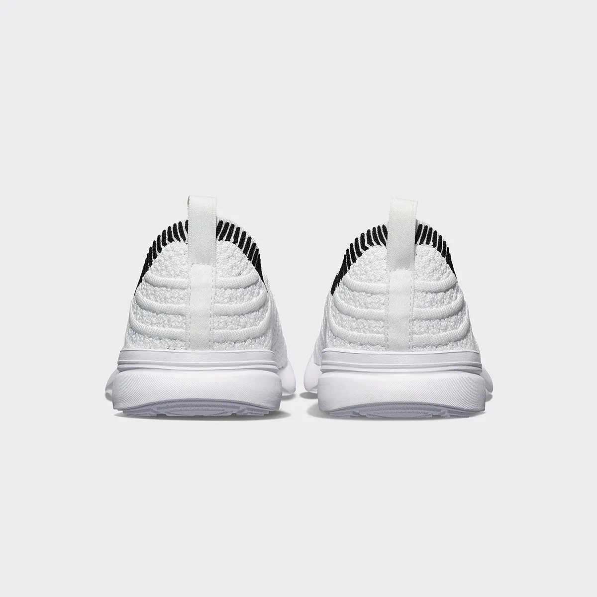 Youth's TechLoom Wave White / Black / Ribbed